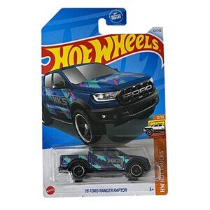 Hot Wheels 2024 Ford Ranger Raptor HW Hot Trucks 2/10 Blue Diecast NOC
